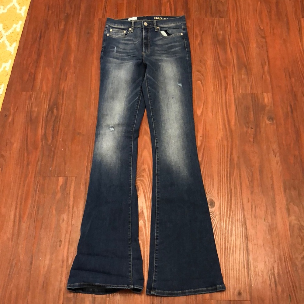 Gap skinny flare jeans